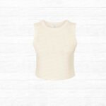 1013 Natural Crop Tank