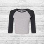 Athletic Heather Baseball Tee