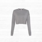 Deep Heather Crew Fleece