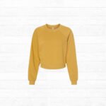 H. Mustard Raglan Pullover